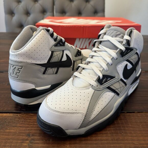 Nike Air Trainer SC High Raiders Helmet Bo Jackson Shoes